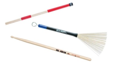 Drumsticks, Brushes & Pads