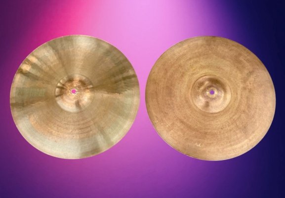 Paiste 60’s 15” GIANT BEATS original pre serial hi hats - the real deal - legendary