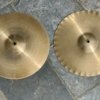 Paiste 70’s 602 sound edge 14” hi hats - in excellent condition