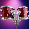 Pearl Forum 8” & 10” toms with stand 🍷in excellent condition 🍷