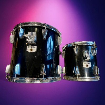 Tama Rockstar Pro 10” tom & 14” 8 lug floor tom with Granstar lugs - cool az 😎