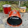 Sonor Phonic Plus 80’s 22” bass drum, 16” floor and 10” tom