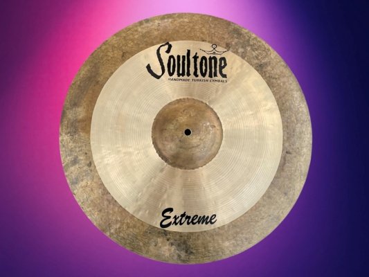 Soultone Extreme 20” Crash 💥 and dark - spicy - alluring ride - in brand new condition