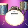 Premier vintage 3pce shell set - aqua blue sparkle slays 🗡️ it all 🦕