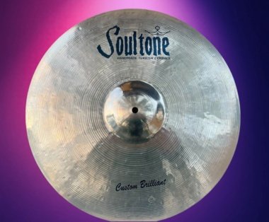 Soultone 19” Custom Brilliant Crash - in near new condition