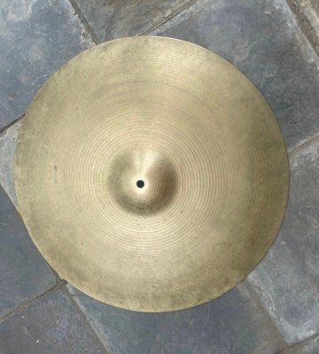 Ufip vintage 70s 20” Medium Crash/Ride - Made in Italy