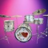 Drum Mate 4pce complete vintage drum kit - Made in Japan