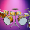 Hayman 60’s - 10 piece rare vintage drums - Gold Ignot