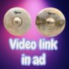 Rech Prestige 14” Prestige hi hat cymbals - near new - handcrafted in Turkey