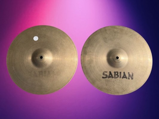 Sabian 80’s vintage Rock Hats - great condition cymbals