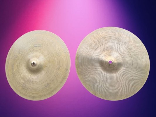 Zildjian 70’s New Beats - 14in - w thin 750 gm top - knockouts