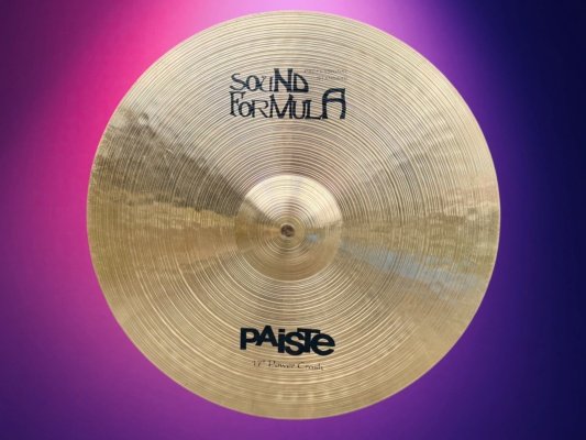 Paiste Sound Formula 17” crash - ‘95 vintage Gem - collectors
